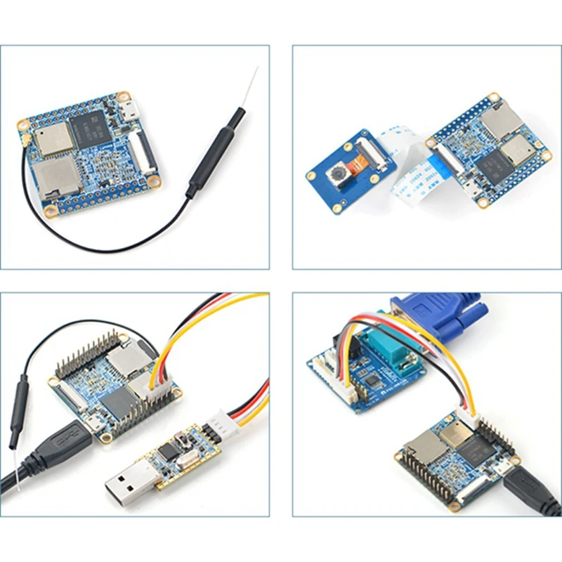 บอร์ดพัฒนา1ชุดแผงวงจร IOT 512MB แรม WiFi และบลูทูธ8GB eMMC ALLWINNER H3 quad-core Cortex-A7 ubuntucore