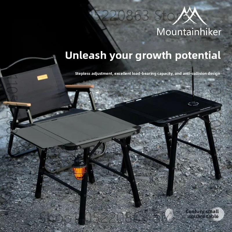

Outdoor Small Square Table Lightweight Camping Aluminum Alloy Multifunctional Expansion Folding Table