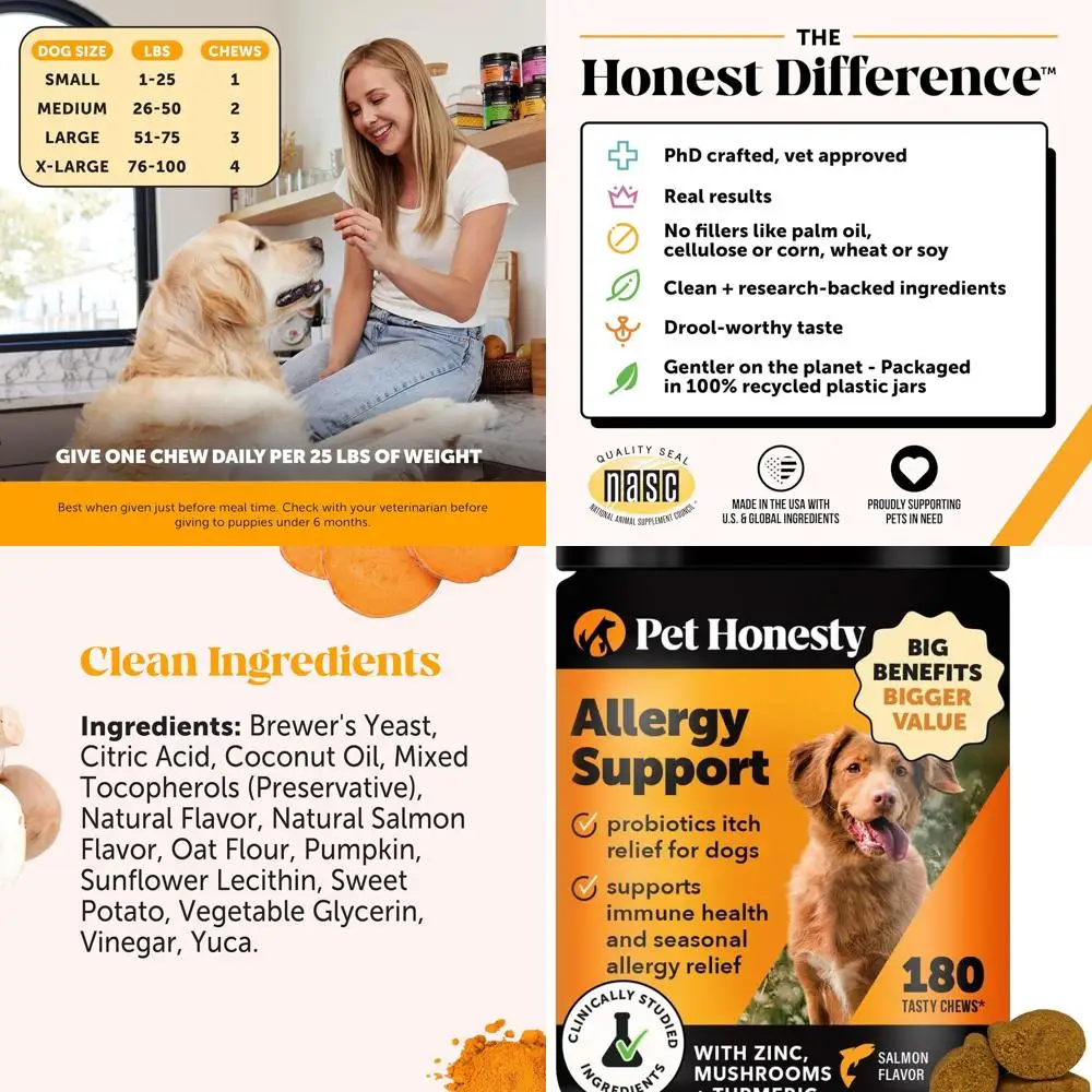 

Алергия и облегчение зуда для собак — усовершенствованная добавка от зуда с пробиотиками для собак — поддержка иммунитета и облегчение кожи от сезонного аллерга