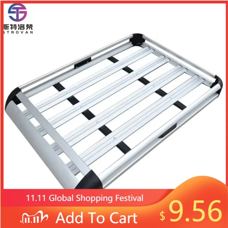 

STLF Universal Double Layered Luggage Rack Car Roof Carrier Luggage Auto Part Exterior Parts Car Roof Racks