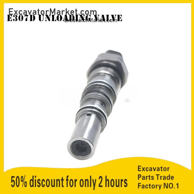 

For Caterpillar CAT E307/307D/307E/320D/345 Main and Secondary Gun Distributor Relief Valve Unloading Valve parts for excavator