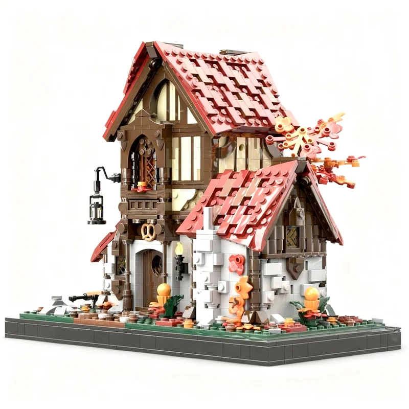 2006pcs MOC Medieval Fantasy B - đánh giá và giá Art Craft Bakery