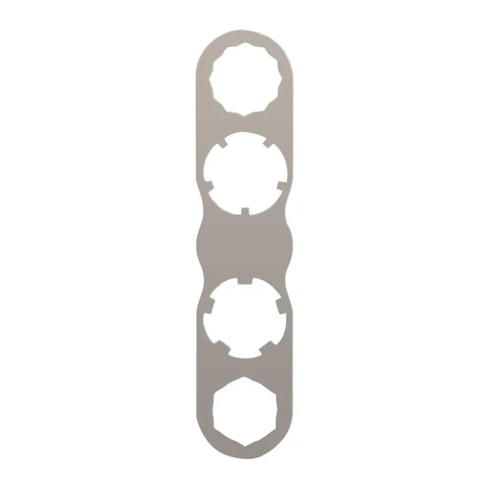 

TC4 Alloy Bike Pedal Tool with 4 Hole Types Lightweight Design for Safe Installation of For LOOK and For KEO Pedals