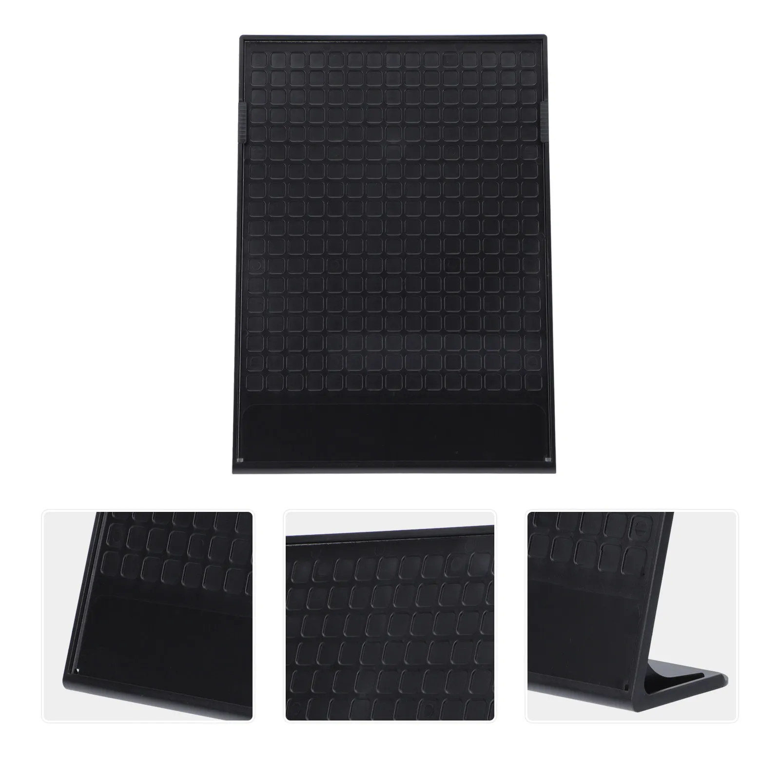 

1 шт. акриловая подставка для табличек, настольный держатель для меню, стойка для хранения для ресторанов, свадеб, выставок, прилавков, дисплей-стенд для ценников