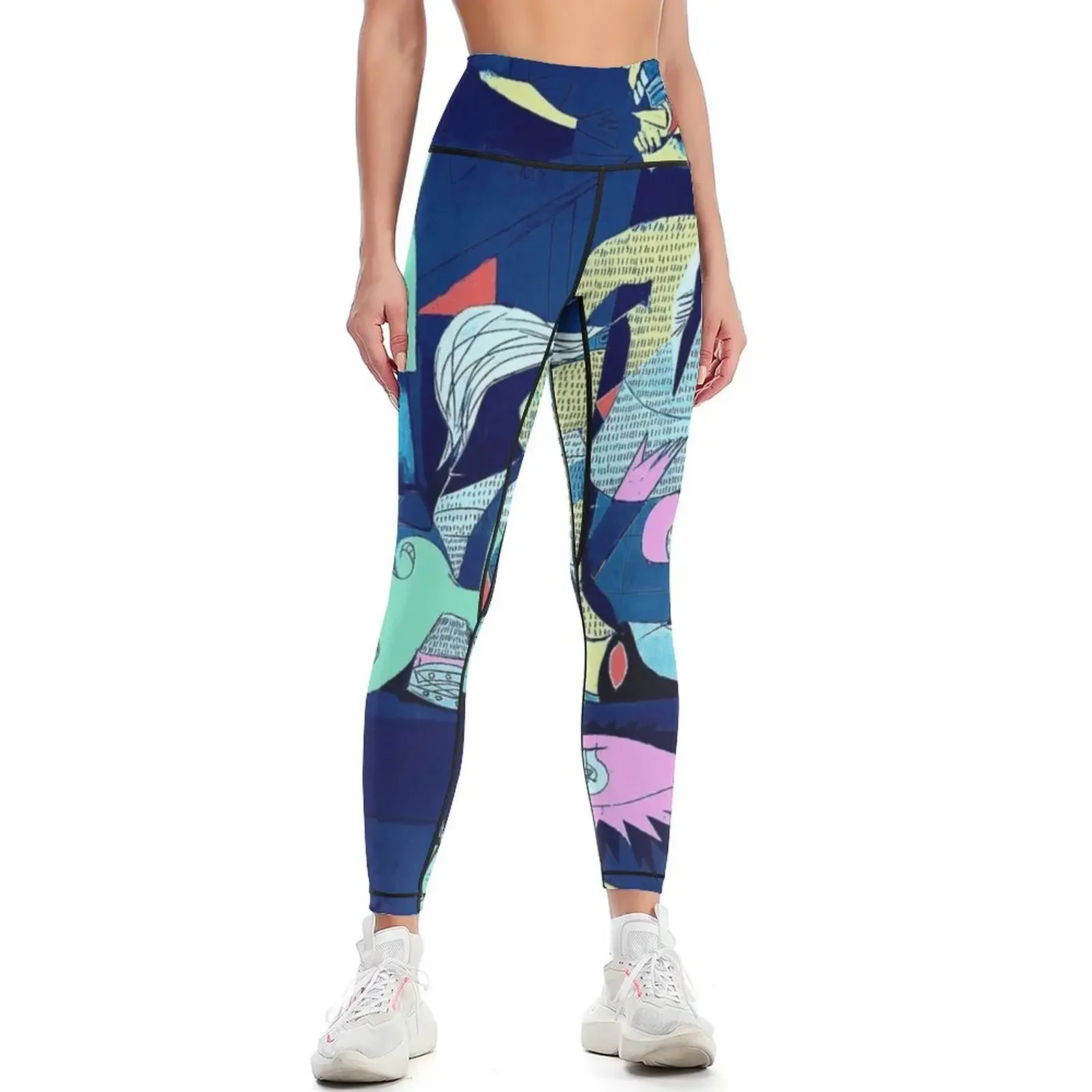 

GUERNICA POP Leggings sports for Fitness woman workout clothes for Sports pants for Womens Leggings
