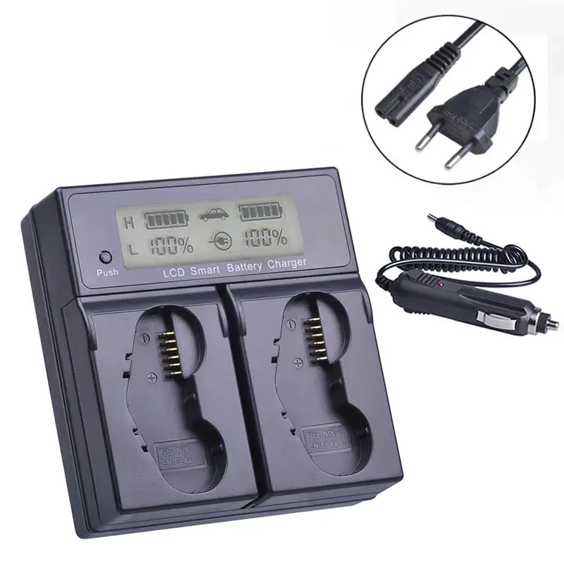 

EN-EL4 EN-EL4a Battery Charger for Nikon D3S, EN EL4, ENEL4a, D3, D2Z, D2H, D2Hs, D2X, D2Xs, D3X, F6