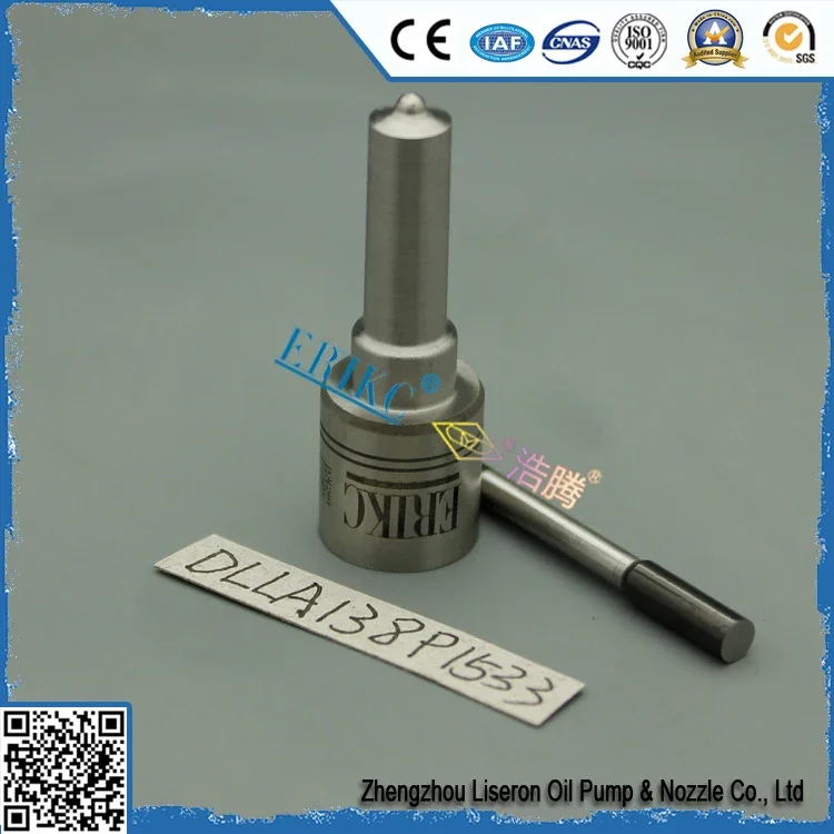 ERIKC Dlla138p1533 Auto Injector Burner Nozzle Assembly 0 433 171 945 Fuel Pump Injection Nozzle Dlla 138 P 1533 Diesel Nozzle