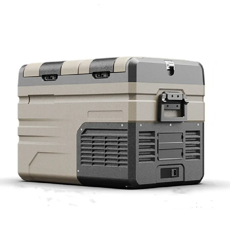 35L Dual Voltage Car Refrigerator – 12V/220V Low Noise for Picnics/Outdoor Adventures