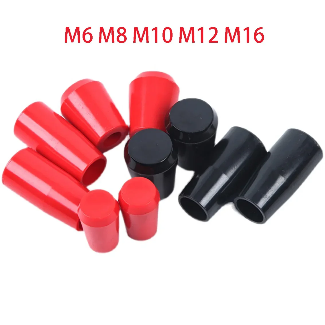 M6 M8 M10 M12 M16 Bakelit Griff Set Maschine Werkzeug Steuer Joystick Rot & Schwarz Lange/Kurze griff Set Mechanische Steuer Hebel Set