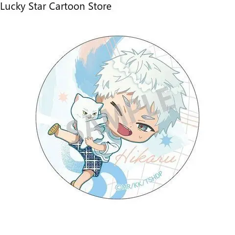 Cosplay De Zomer Hikaru Died Anime Cosplay Knop Pin Leuke Cartoon Broche Badge Rugzak Accessoires Halloween Cadeau