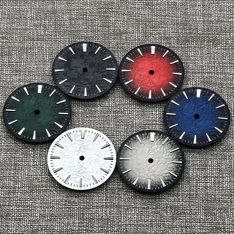 NH35 Dial Fashion Customized 28.5mm Watch Dial Fits NH35 NH36 7S26 Mechanical Movement Replace 28.5mm Watch Surface Parts