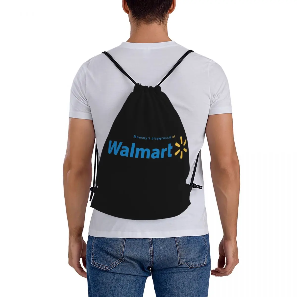 

Walmart Backpacks Fashion Drawstring Bundle Pocket Storage Bag Book Bags for Travel Students
