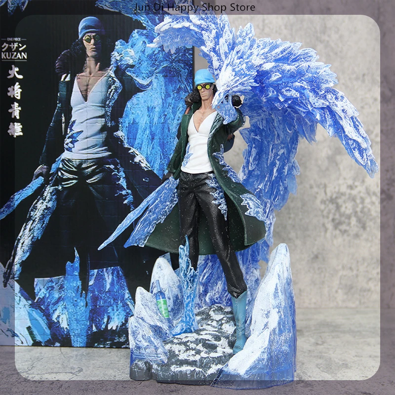 

39cm One Piece Kuzan Standing Position Big Player Anime Figure Model Gk Statue Collection Desktop Decoration Ornament Toys Gifts