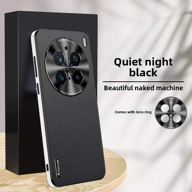 

Shockproof Soft Leather Case for Vivo X80 X90 Pro Full Camera Protective Case Ultra-Thin Back Cover for Vivo X200 Pro Phone Case