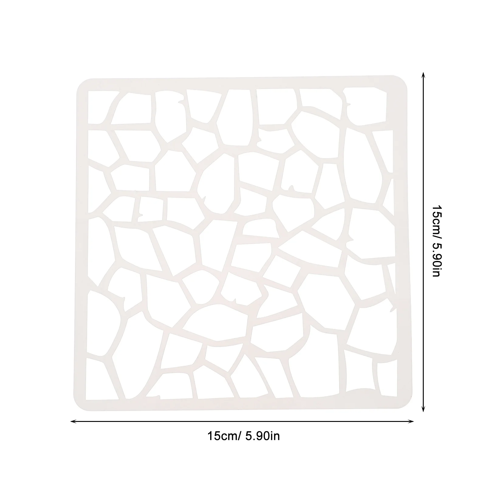 Geometrische Schablonen, wiederverwendbare Haustier-Vorlage für Kunstprojekte, DIY-Handwerk, Malerei, Wände, Böden, Holz, Beton, Stein, Fliesen, Zuhause