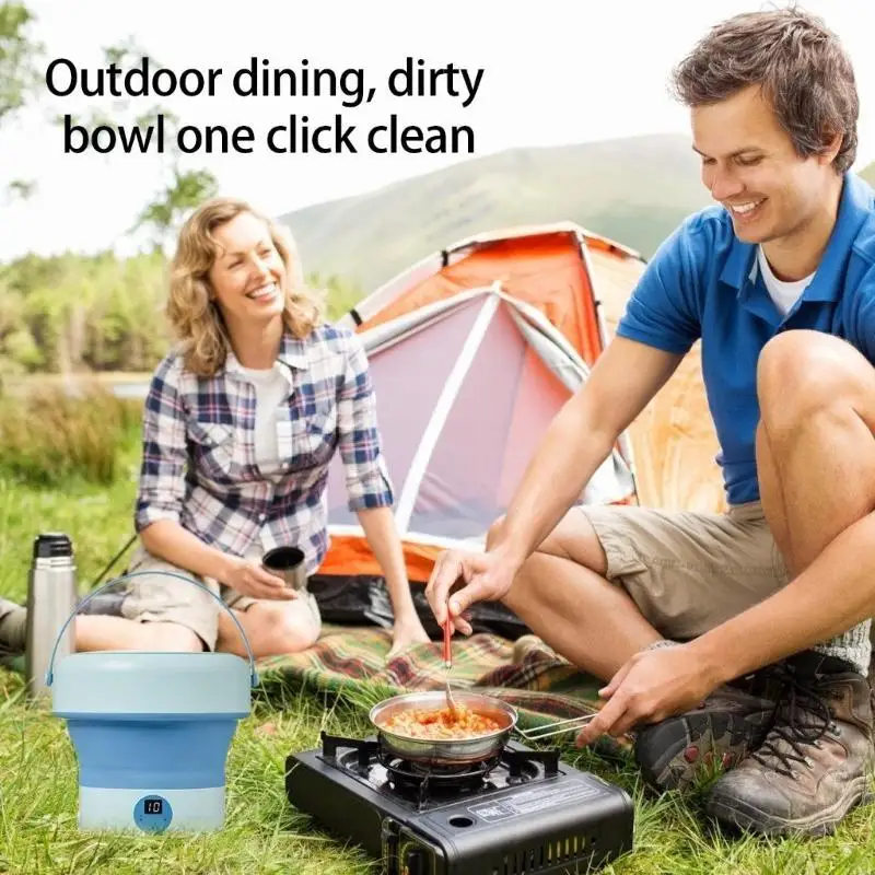 u1je折りたたみ可能なミニターボの小さなスペース用の効率的な食器洗濯機ポータブルクリーニングマシンと農産物用