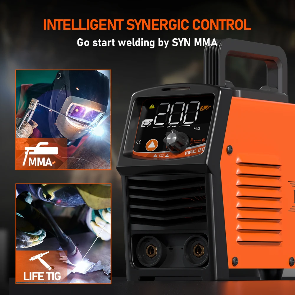 

FEIFANKE MMA/Lift TIG LCD Dispaly Welding Machine Built-in Hot Start Arc Force IGBT Inverter for Professional Welders Beginners