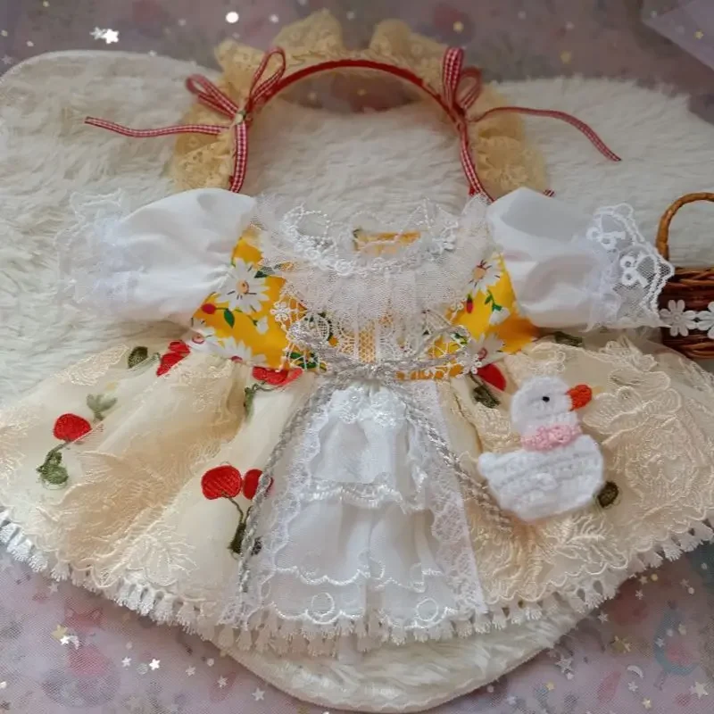 

BJD doll clothes set suitable for 1/4 1/6 1/8 size bjd girl clothes cute dress set doll accessories (collection)