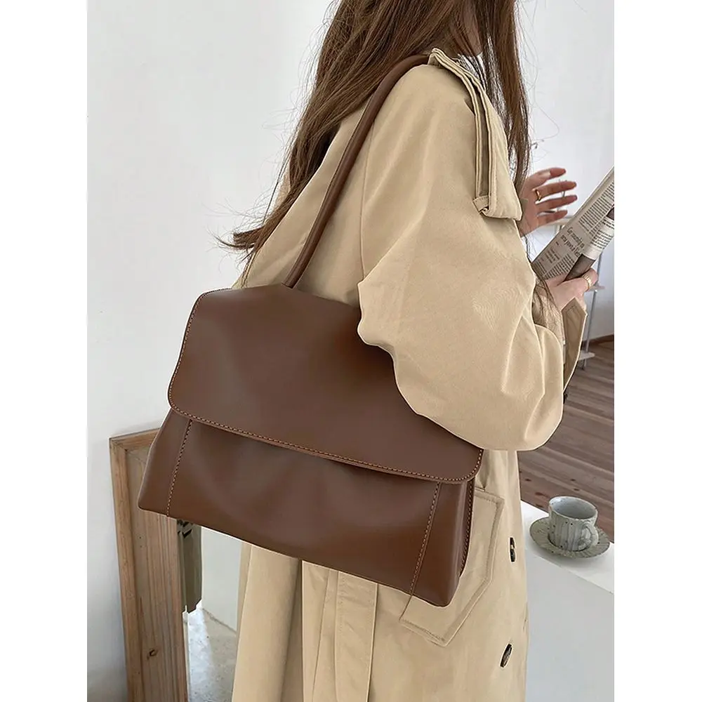 

Spring Summer New Vintage Large Capacity Briefcase, Womens Unique Design Shoulder Crossbody Bag