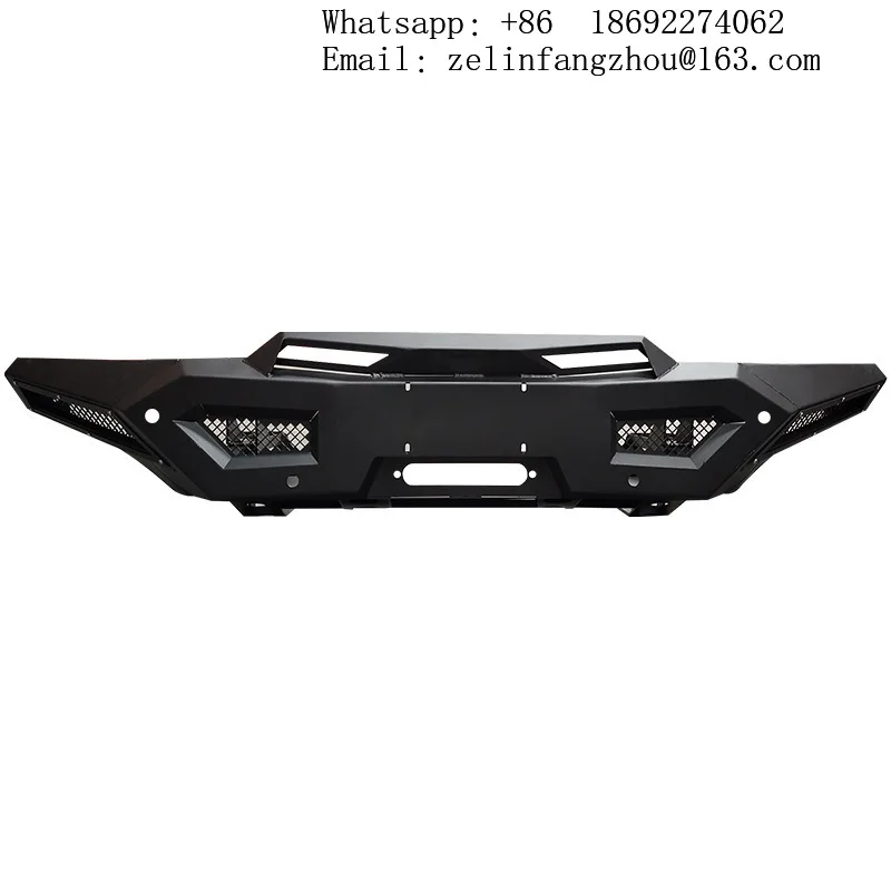 

Front & Rear Bumper Grille Kit w/ Fog Light Fit For Toyota Tundra 2011-2020 Off-Road Heavy Duty Bolt-On