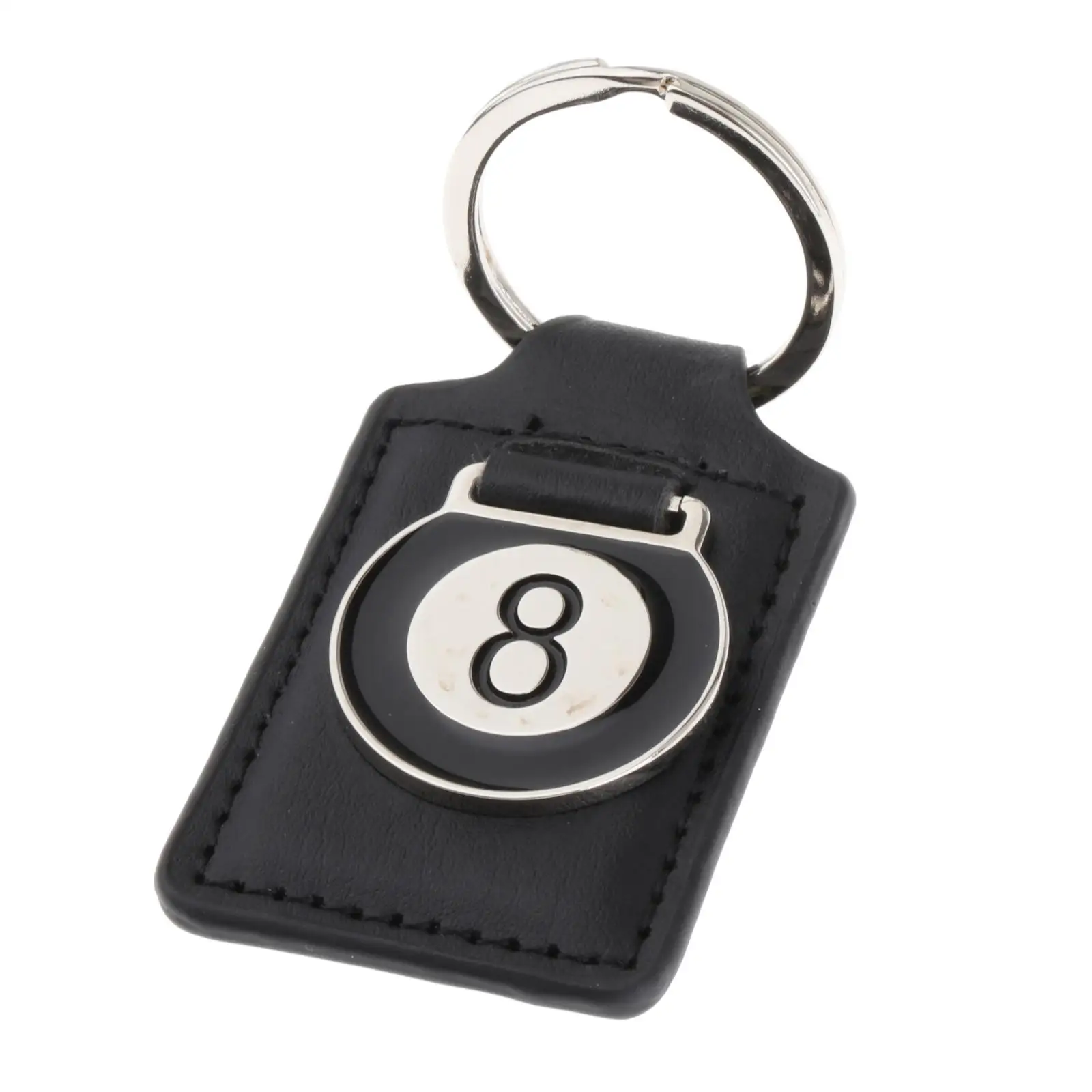 Billiard Pool No8 Key Charm Keychain for Bag Purse Decoration Creative Gift for Family Friends
