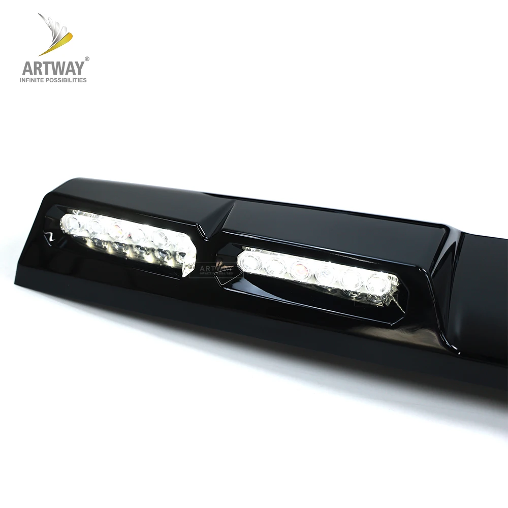 Car Modification Spare Parts 4 LED Roof Light Top Light for  Haval Raptor 2023-2024 Auto Parts Roof Spoiler Light