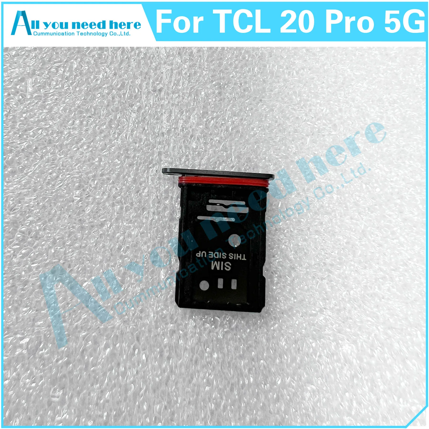 

For TCL 20 Pro 5G T810H T810 20Pro SIM Card Tray Slot Holder Adapter Socket Repair Parts Replacement