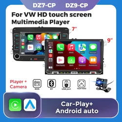 Navifly 7 Inch 9 Inch IPS Carplay Auto Car Multimedia Player FM For VW Passat B6 B7 Tiguan Touran Golf 5 6 Polo Seat Jetta Skoda