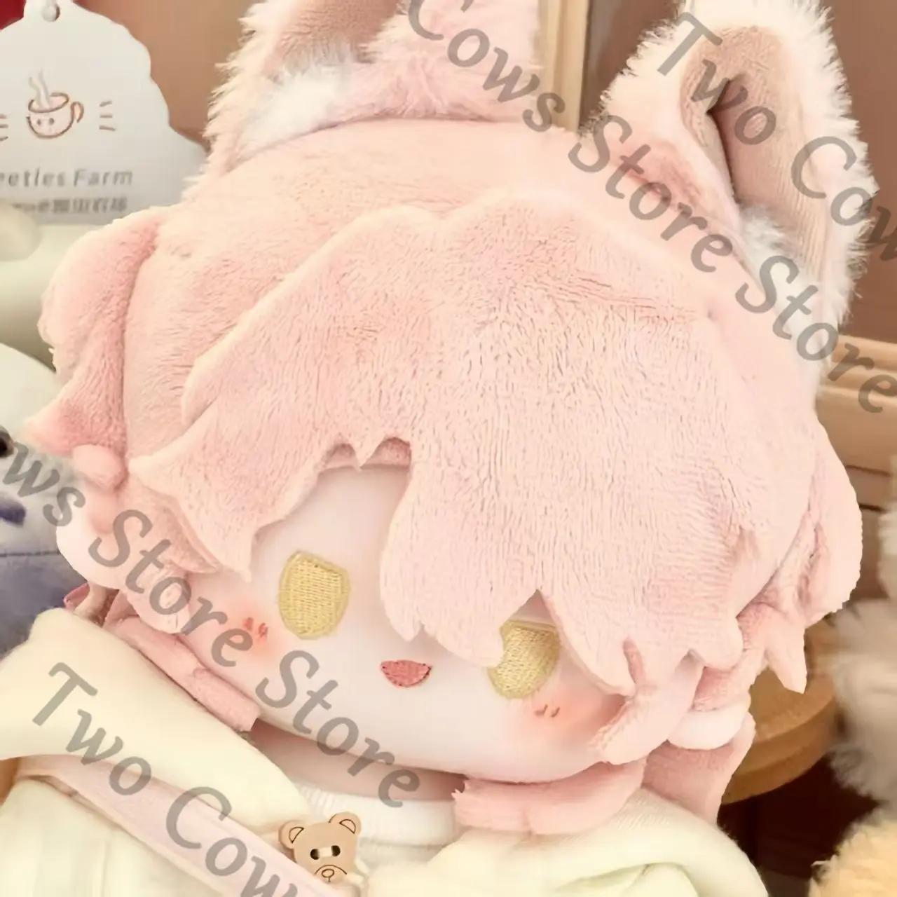 

Honkai: Star Rail Game, сопутствующие товары, атрибут Jiao qiu, супер милый плюш, 20 см, обнаженное платье, хлопковая кукла, игрушки, подарок с героями мультфильмов