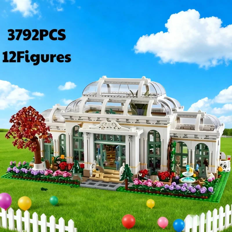 

2026 3792pcs Ideas The Botanical Garden 21353 Building Blocks Puzzle Model Bricks Toys for Birthday Gifts Plant Ornament