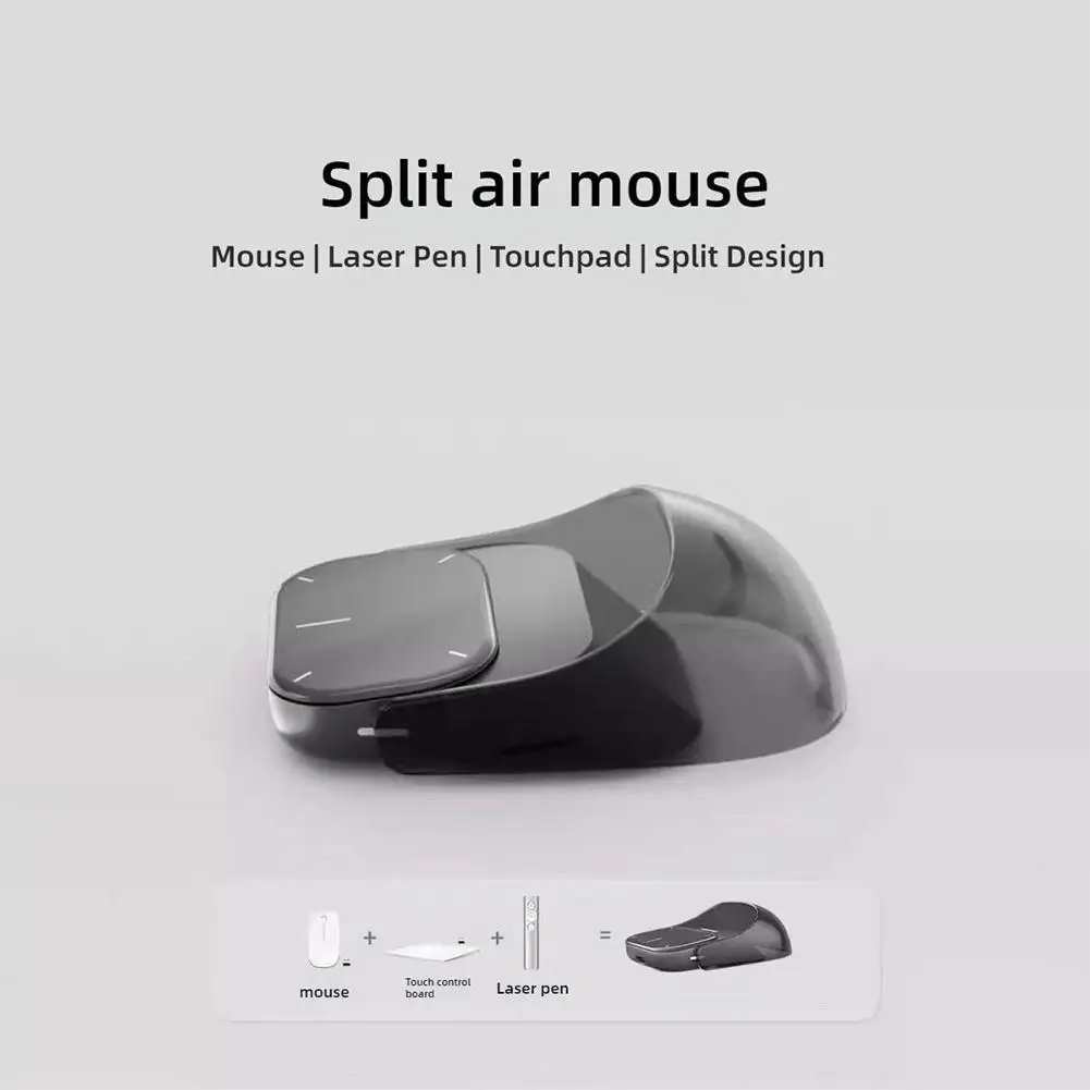 For Singularity AI Wireless Touchpad Mini Split AirMouse AI Recording For Multi-system Wireless Smartphone Remote Controller