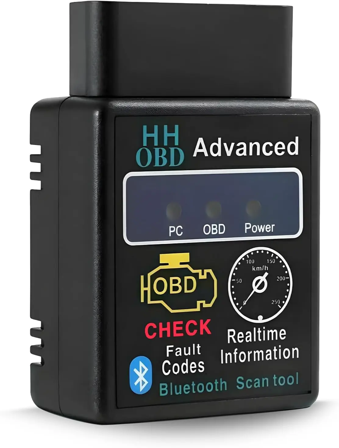 

Сканер Bluetooth OBD2, универсальный диагностический инструмент OBD II для обнаружения неисправностей двигателя автомобиля