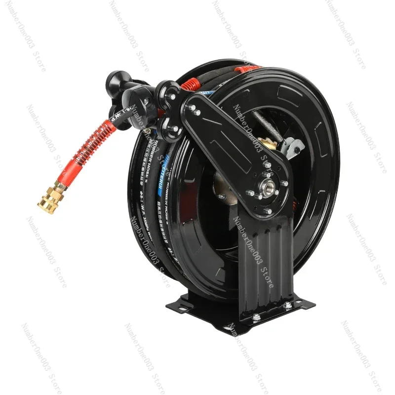 High pressure water drum reel, air drum, butter water pipe, automatic telescopic reel, wind cannon tube, car washing machine