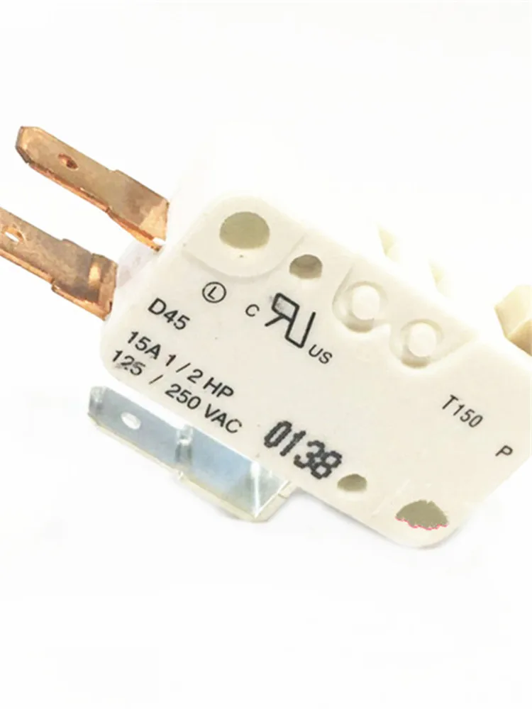 2 szt. 100% nowy przycisk D45 przyciskowy Limit mikro przełącznik 15A 250VAC elektryczne urządzenie do gotowania ryżu kuchenki mikrofalowej — zdjęcie 2