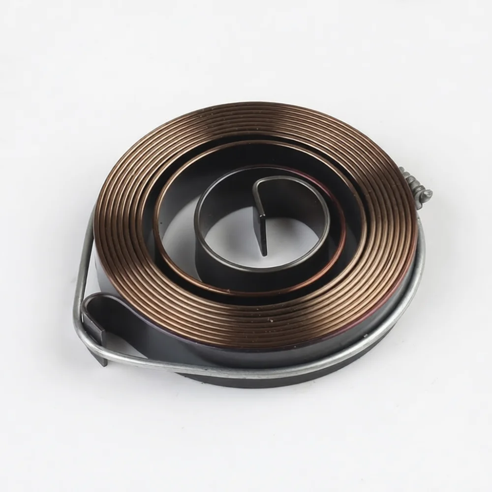 Stainless Steel Spiral Spring For Bench Drill Repair Industrial Mechanical Power Transmission Constant Force Coil Part