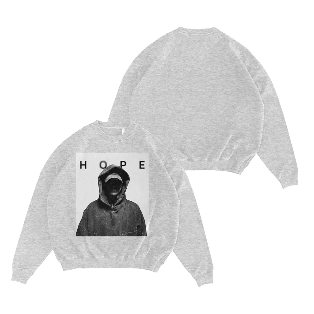 

NF Rapper Hope Album Merch Long Sleeve Crewneck Sweatshirt Merch Summer For Women/Men O-neck Streetwear Sweater