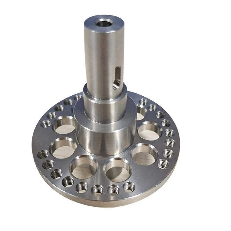 

CNC Machined Flange Shaft Components Precision Stainless Steel Turning Parts Custom Industrial Manufacturing
