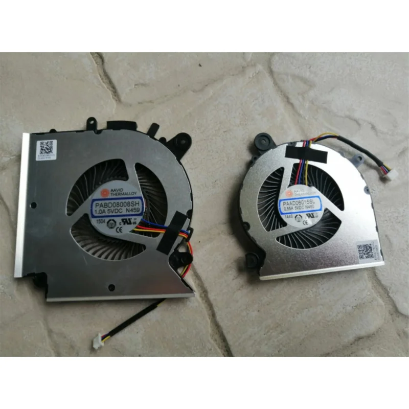 New for MSI GF66 GL66 notebook fan N459 N460 cooling fan MS-1581