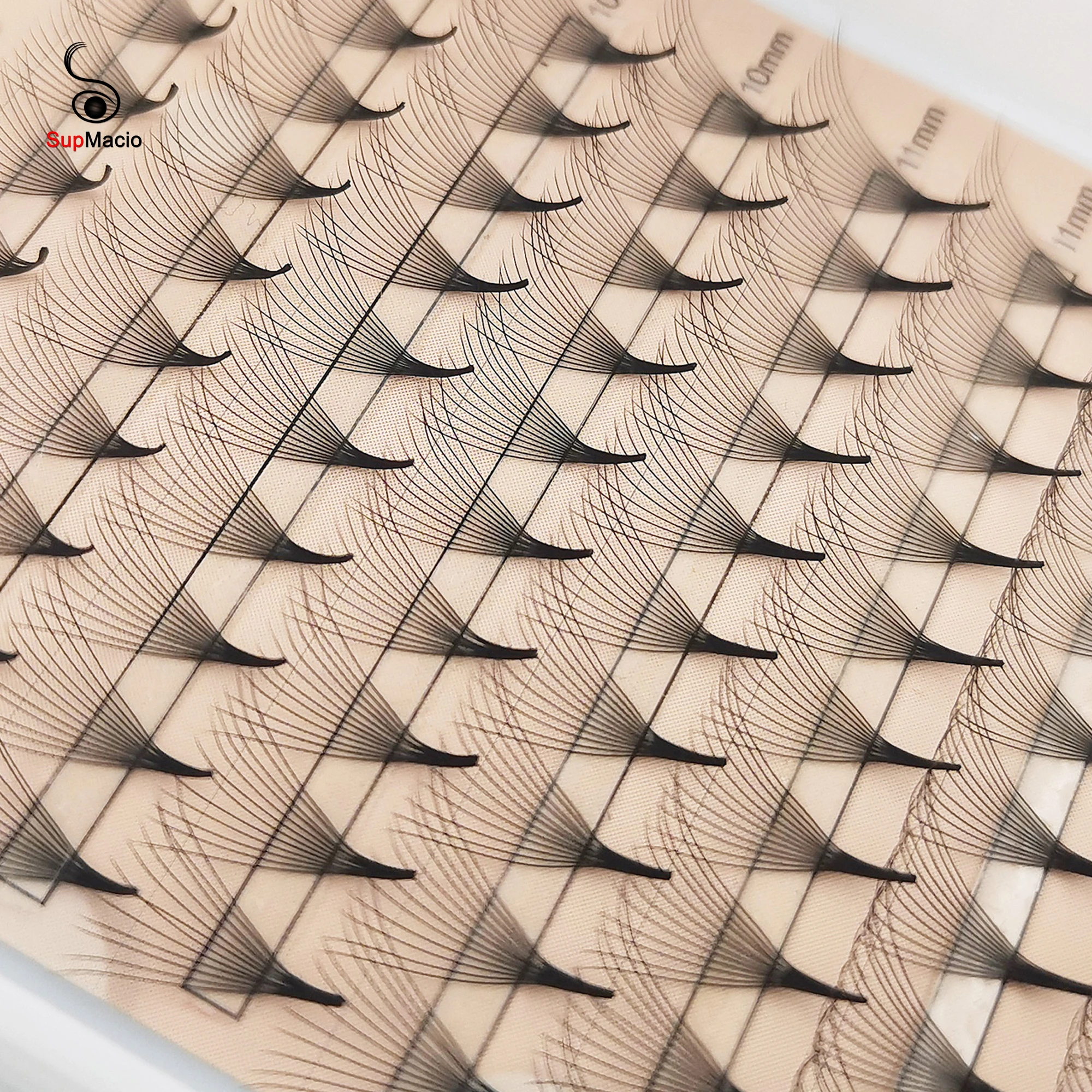 Super Promotion SupMacio Pre-made Volume Fan Mix 3d-20d Fluffy Russian Volume 120 Fans Eyelash Extension