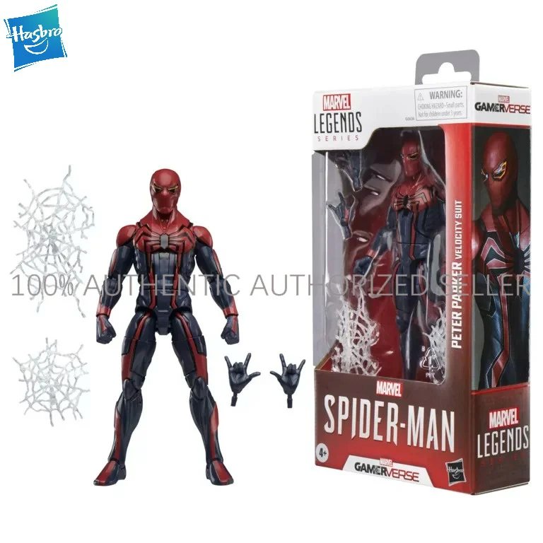 100%Original Hasbro Marvel Legends Series Spider-Man Velocity Suit Models Anime Movie Toys Model Action Figure Gift Hobbies