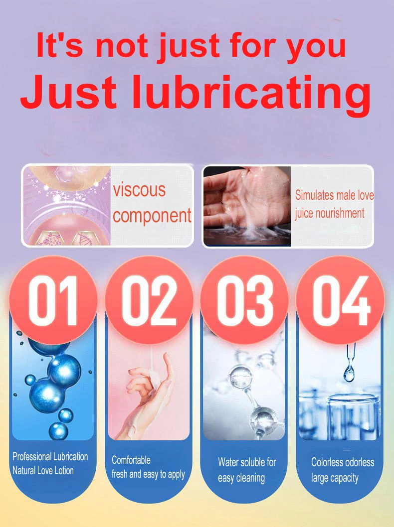 300ML Human Semen Simulated Lubricant Oil Adult Massage Flirting Liquid Silicone Based Love Making Aid Sex Toy Accessory