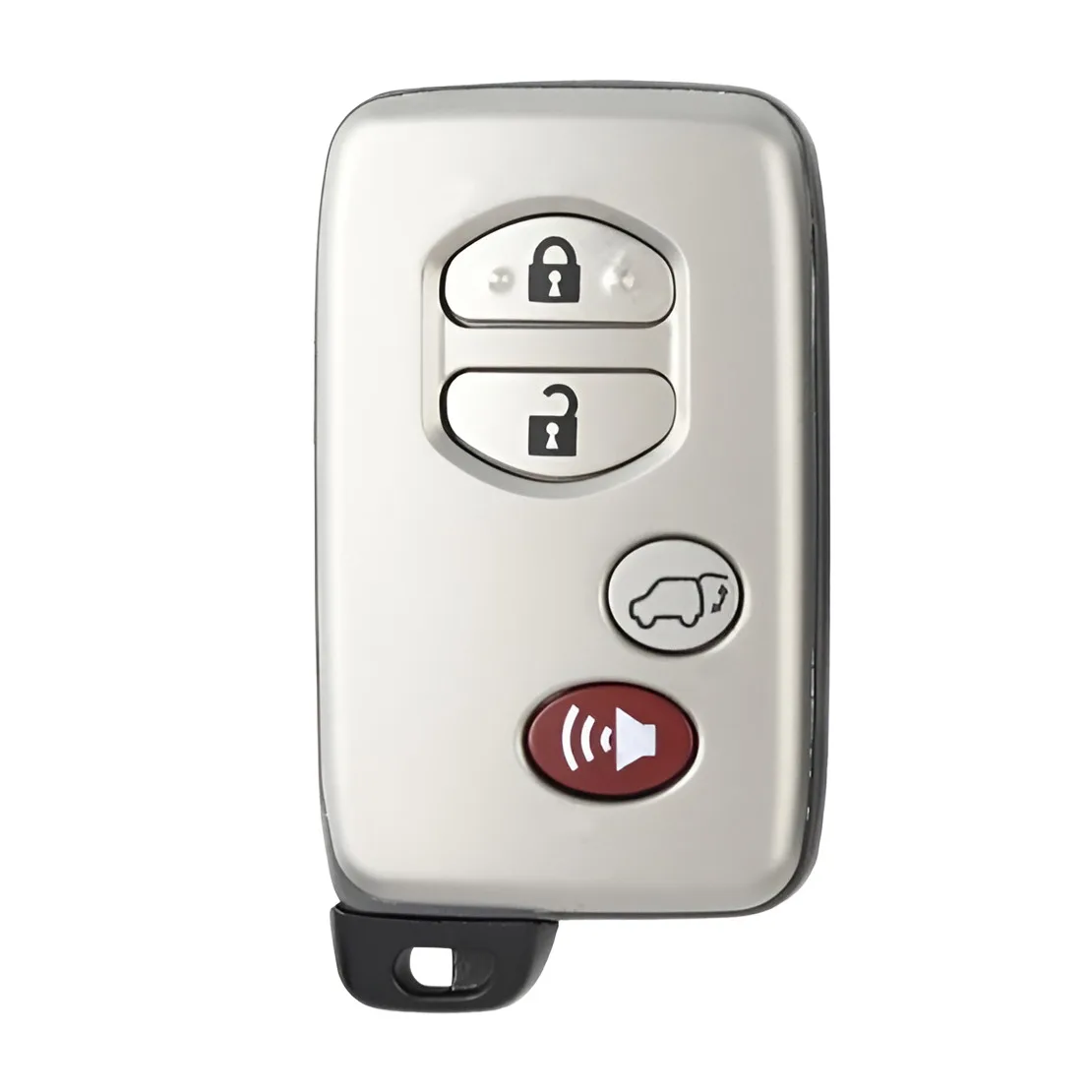 

Чехол для дистанционного управления 4-кнопочным автомобильным ключом, держатель для брелока, корпус, подходит для Toyota Landcruiser Prado Aurion Camry Prius Grande SUV