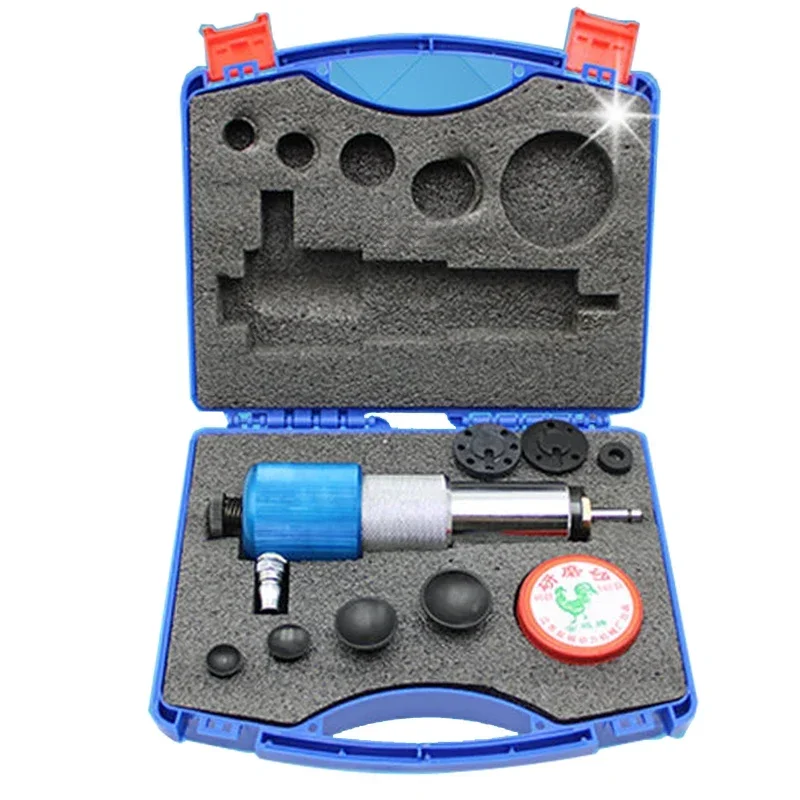 9Pcs Pneumatic Valve Lapping Grinding Tool Set Spin Valve Air Operated