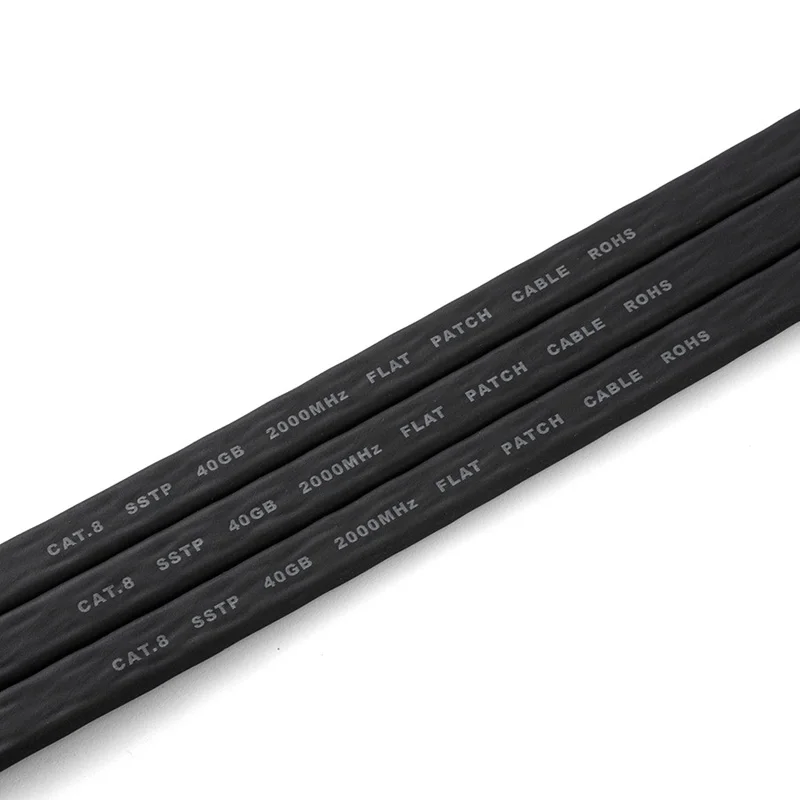 40Gbps 2000MHz Cat8 Ethernet Flat Rj45 Network Cable Cat 8 Computer Laptop Network Router Switch Cable 20m 15m 10m 3m 2m 1