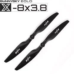 2PCS Sunnysky EOLO Series High-Performance Propellers 8*3.8 2-Blade 8Inch Prop For RC Airplane/Fix Wing Drone Parts