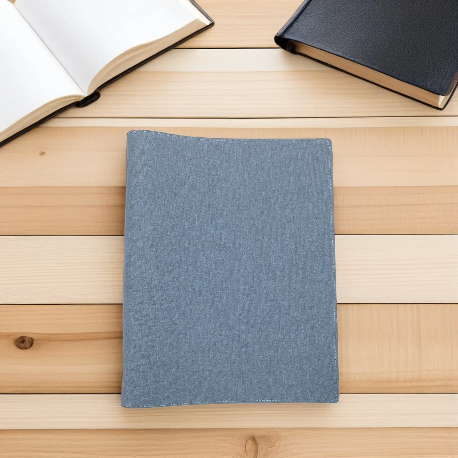 B5 Binder Cover 9 Hole Planner Shell PU Loose Leaf Notebook Refillable Journal Album Travel Diary Organizer