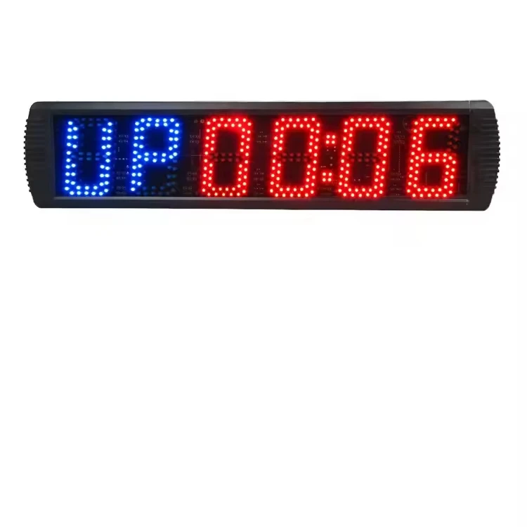 YZ 5 pollici palestra intervallo allenamento conto alla rovescia e su cronometro cicalino regolabile volume timer digitale per fitness timer sportivo all'aria aperta