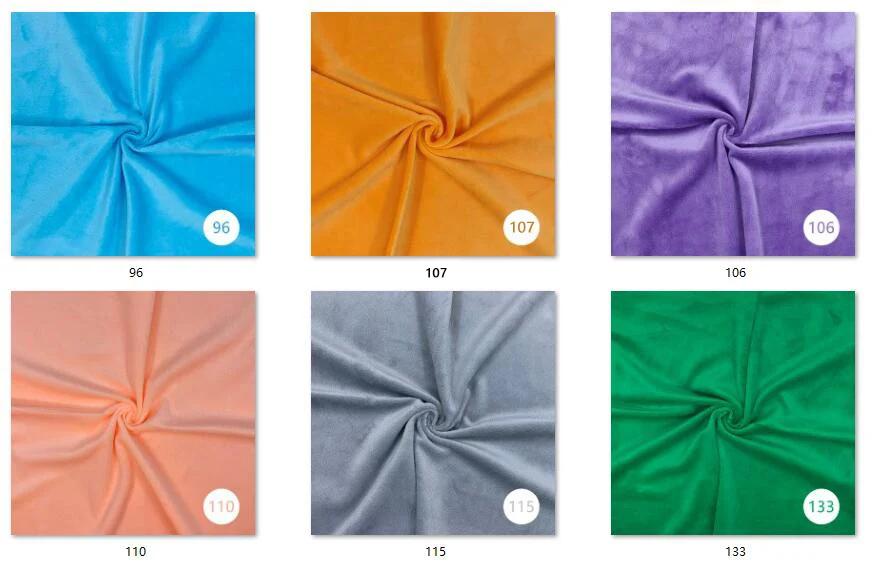 1,5mm Super Weichem Plüsch Stoff Dicke Kristall Super Weiche Flanell Plüsch Spielzeug Handmade Diy Stoff 45x50cm – Detail 9