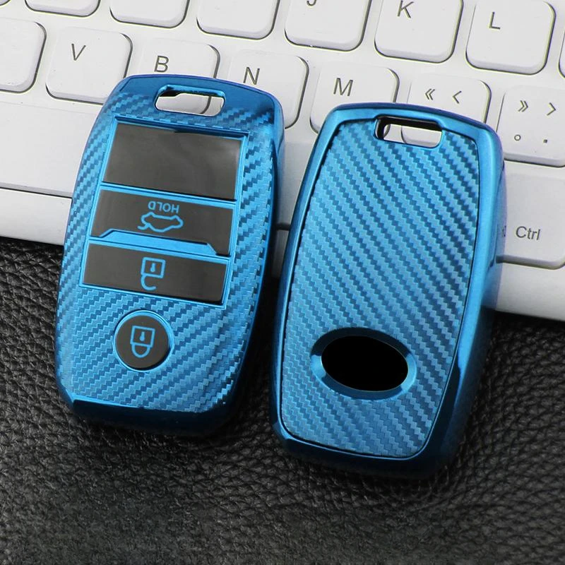 For Kia Rio Sorento Cerato Forte K2 K4 Stonic Carnival Niro Picanto Elantra Verna Sportage Car Key Case Cover TPU Accessories