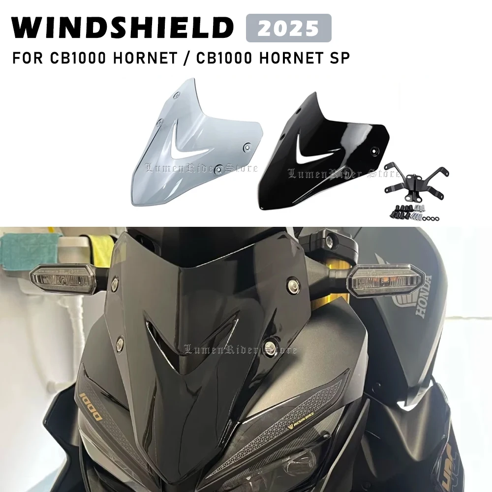 

For CB1000 Hornet 2025 CB 1000 Hornet SP 2025 Motorcycle Sport Touring Windshield Deflector Fairing Cover WindScreen Spoiler